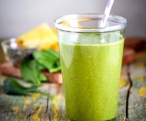 1 Total Recipe Matcha Mango And Pineapple Smoothie