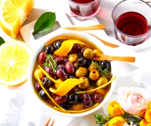 1 Total Recipe Orange Marinated Olives
