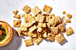 1 Total Recipe Sourdough Starter Discard Crackers