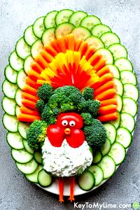 1 tray (170 g) Veggies & Colby Cheese with Ranch Dressing