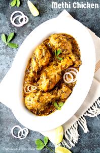 1 tray (227 g) Chicken Methi Malai