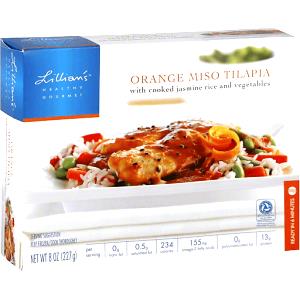 1 tray (227 g) Orange Miso Tilapia