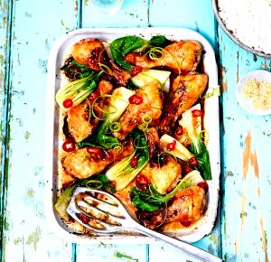 1 tray (227 g) Spicy Oriental Chicken