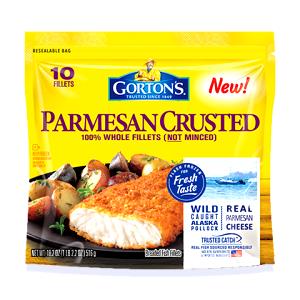 1 tray (236 g) Parmesan Crusted Fish
