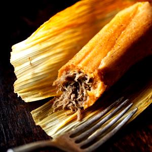 1 tray (241 g) Beef Tamale