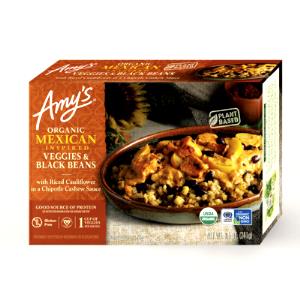 1 tray (241 g) Organic Mexican Inspired Veggies & Black Beans