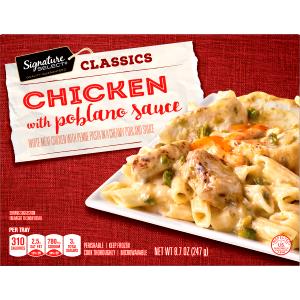 1 tray (247 g) Chicken Poblano