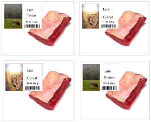 1 tray (248 g) Five-Grain Beef & Vegetables