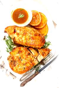 1 tray (248 g) Zesty Orange Glazed Chicken