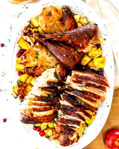 1 tray (252 g) Roasted Turkey