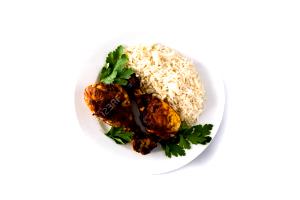 1 tray (255 g) Classic Lean Selections Tandoori Chicken with Basmati Rice