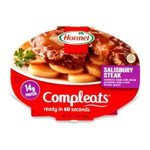 1 tray (283 g) Compleats Salisbury Steak with Sliced Potatoes & Gravy