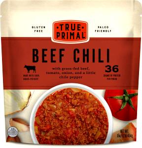 1 tray (284 g) Paleo Organic Beef Chili & Sweet Potato