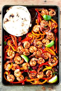 1 tray (284 g) Shrimp Fajitas