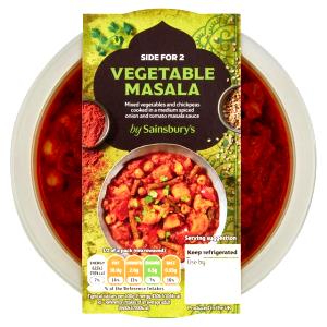 1 tray (284 g) Vegetable Masala