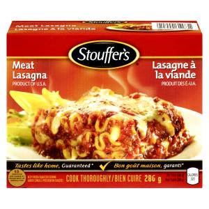 1 tray (286 g) Meat Lasagna