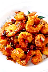 1 tray (323 g) Korean-Style Shrimp