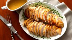 1 tray (340 g) Roast Turkey Breast Dinner