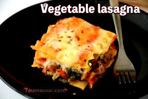 1 tray (340 g) Vegetable Lasagna