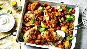 1 tray (361 g) Moroccan Chicken