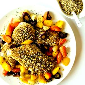 1 tray (364 g) Spiced Dukkah Chicken