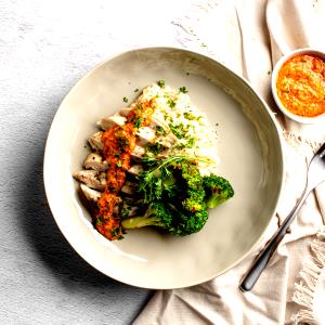 1 tray (373 g) Herbed Chicken Romesco