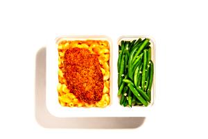 1 tray (376 g) Homestyle Chicken with Masterful Mac & Cheese