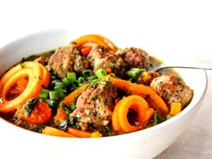 1 tray (382 g) Turkey Meatballs with Butternut Spirals