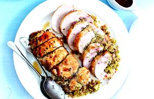 1 tray (397 g) Roasted Turkey with Quinoa Stuffing