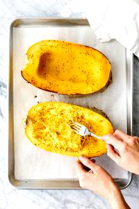 1 tray (404 g) Spaghetti Squash & Meatballs