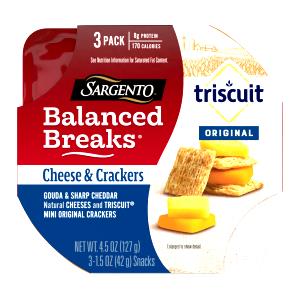 1 tray (43 g) Balanced Breaks Triscuit