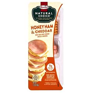 1 tray (65 g) Natural Choice Honey Ham & Cheddar