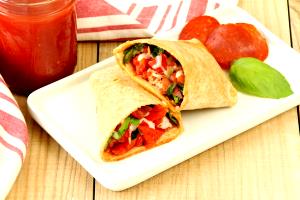 1 tray (77 g) Pepperoni Pizza Wrap