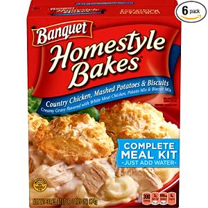 1 tray (7.8 oz) Homestyle Chicken Casserole