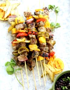 1 tray Carribean Beef Filet Kabob