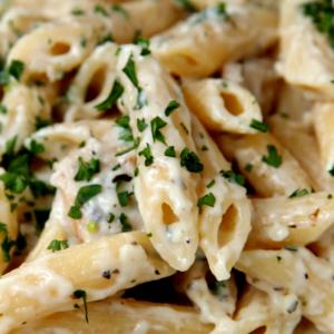 1 tray Chicken Penne Alfredo