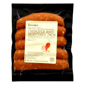 1 tray Chipotle Chicken Sausage