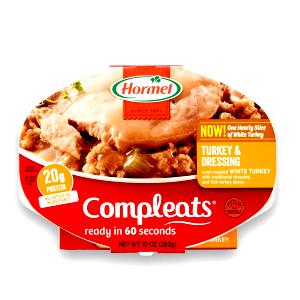 1 tray Compleats Turkey & Dressing With Gravy