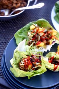 1 tray Shredded Pork with Vegetables For Lettuce Wraps
