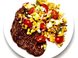 1 tray Steak 