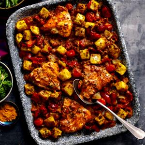 1 tray Tandoori Chicken