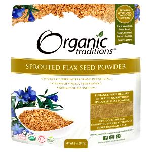 1 tsp (15 g) Organic Sprouted Golden Flax