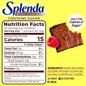 1 tsp (1.6 g) Low Calorie Sugar Blend