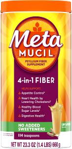 1 tsp (4 g) Psyllium Fiber Powder Unsweetened Unflavored