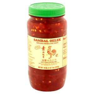 1 tsp (4.75 g) Sambal Oelek Ground Fresh Chili Paste