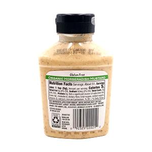 1 tsp (5 g) All Natural Horseradish Mustard