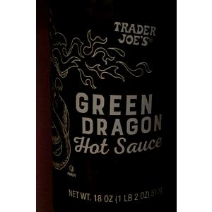 1 tsp (5 g) Green Dragon Hot Sauce