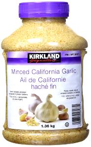 1 tsp (5 g) Minced California Garlic