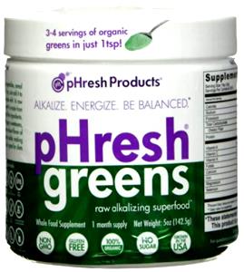 1 tsp (5 g) pHresh Greens
