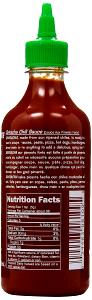 1 tsp (5 g) Sriracha Sauce